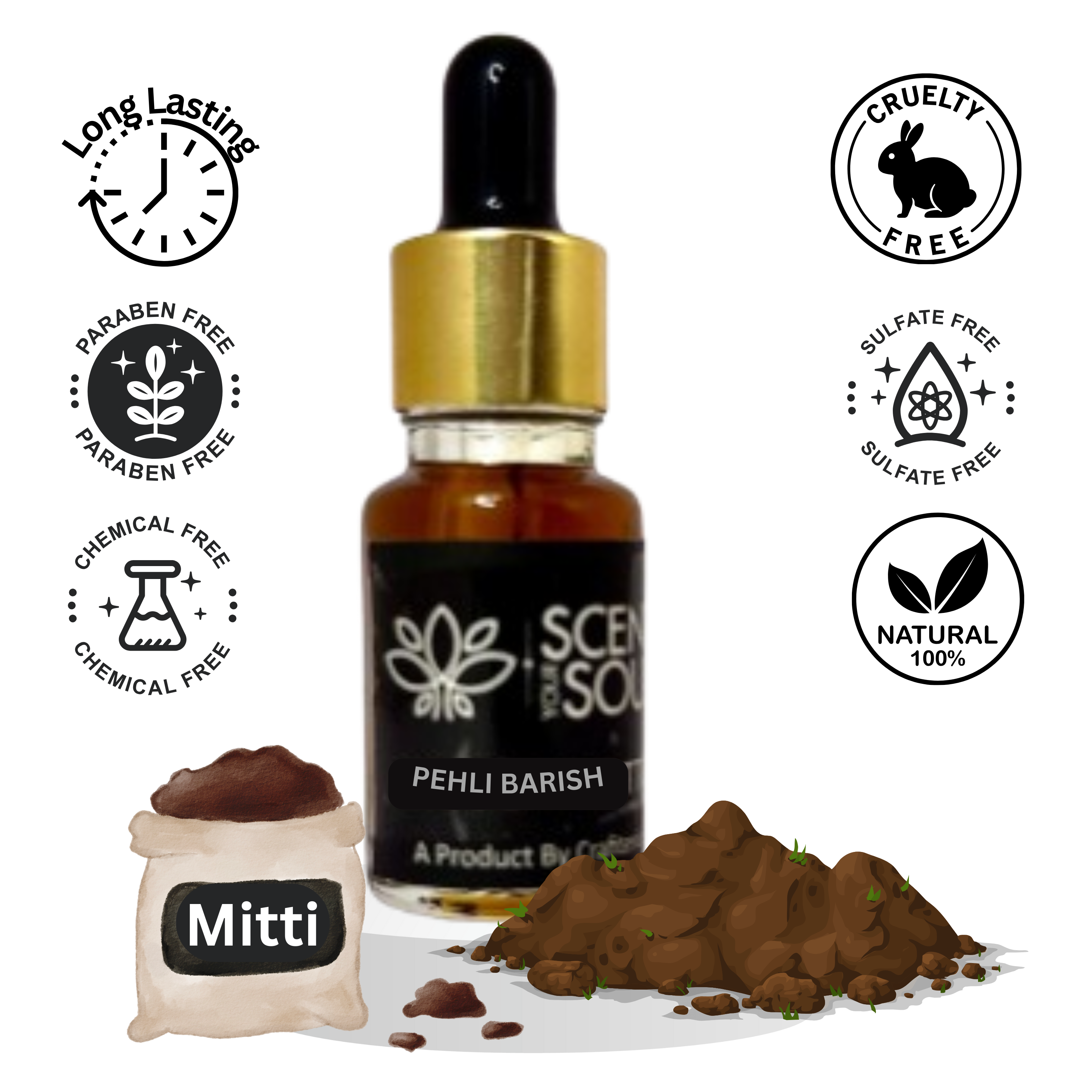 Pehli Barish (Mitti) Essential Oil by Scent Your Soul 