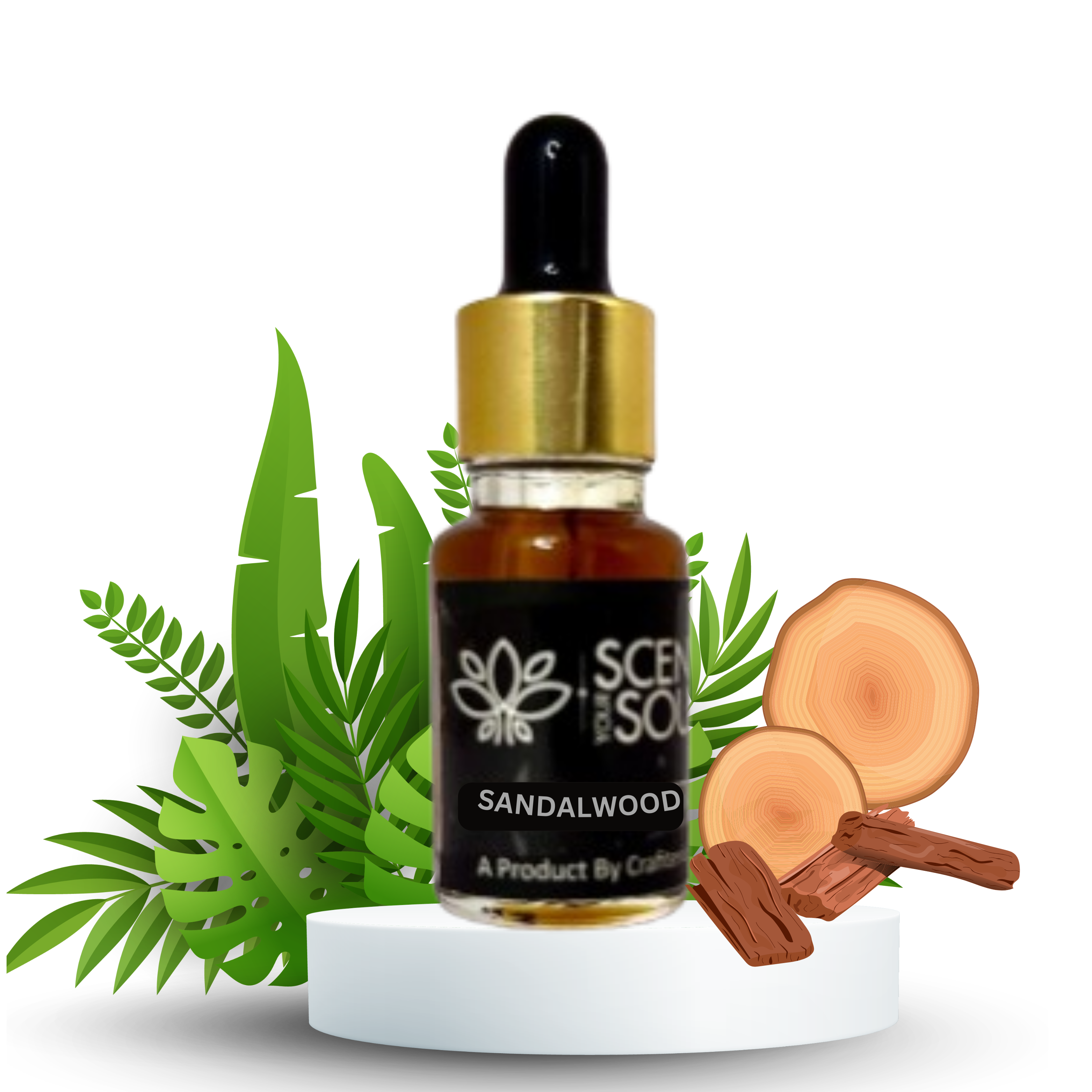 100% Pure & Natural Sandal wood Essential Oil